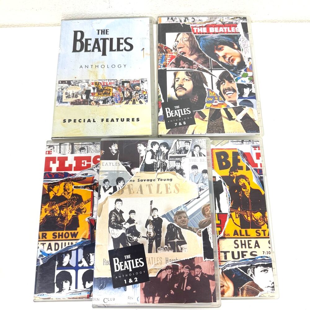 The Beatles Anthology 5-Disc DVD Box Set Documentary Series 1995